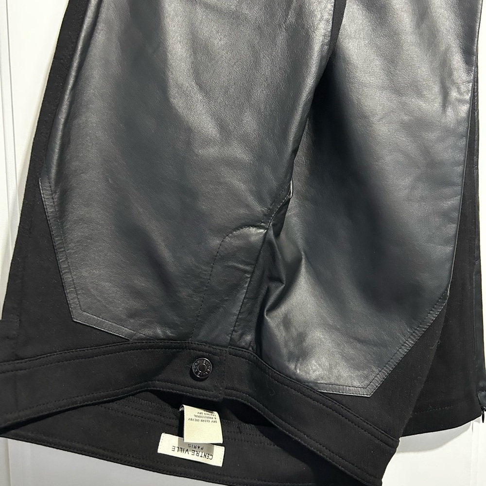 Black Leather Pants